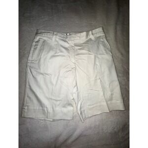 Lady Hagen Golf Shorts Womens 12 White Golfing‎ Casual Activewear